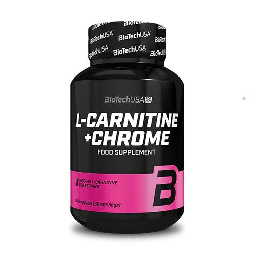 Biotech Usa L-Carnitine + Chrome - 60 Caps