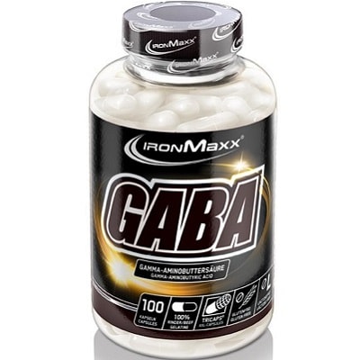 IronMaxx GABA Gamma-Aminobutyric Acid 100 Capsules