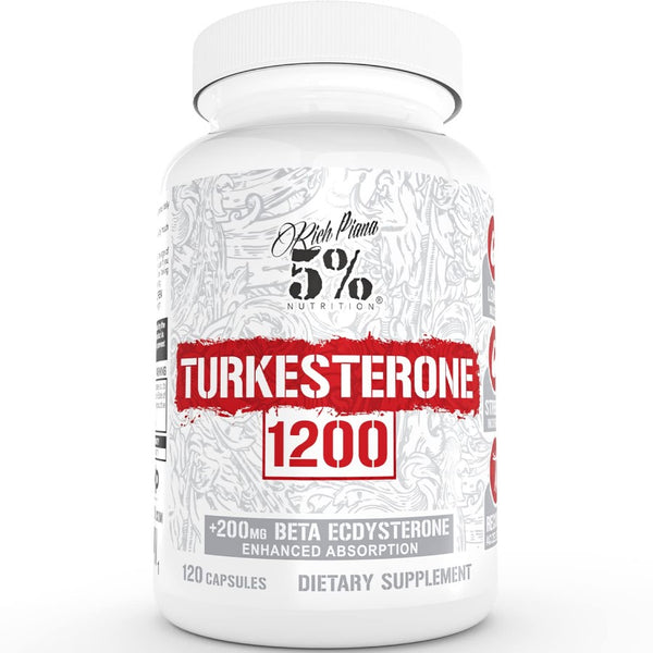 5% Nutrition Turkesterone 1200 - 120 Caps