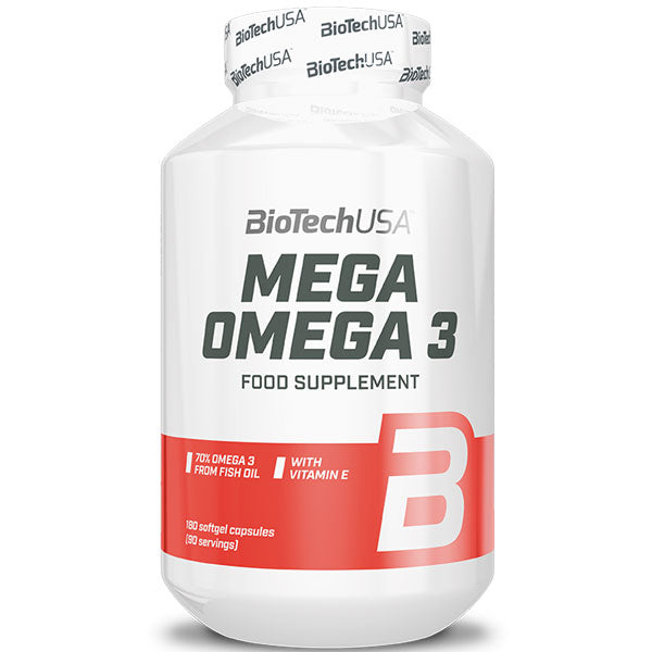 Biotech Usa Mega Omega 3 - 180 Softgels