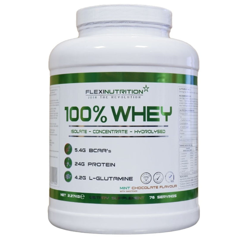 Flexi Nutrition 100% Whey Protein 2.27kg