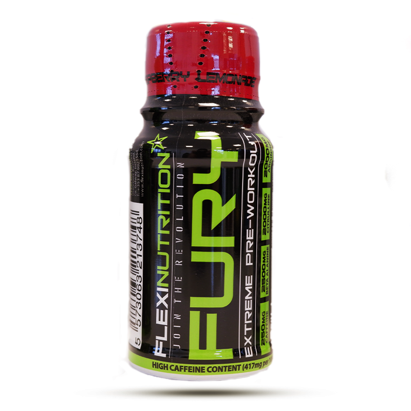 Flexi Nutrition Fury Pre-Workout Shot 60ml (Pack of 12)