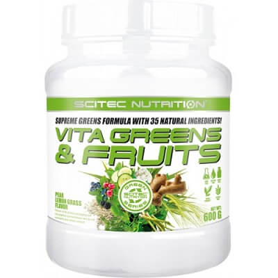 Scitec Nutrition Vita Greens & Fruits 600g Pear Lemon Grass