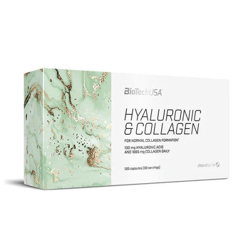 Biotech Usa Hyaluronic & Collagen - 120 Caps