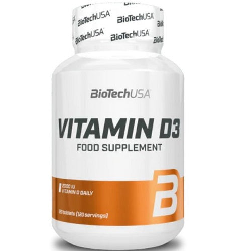 Biotech Usa Vitamin D3 - 120 Tabs