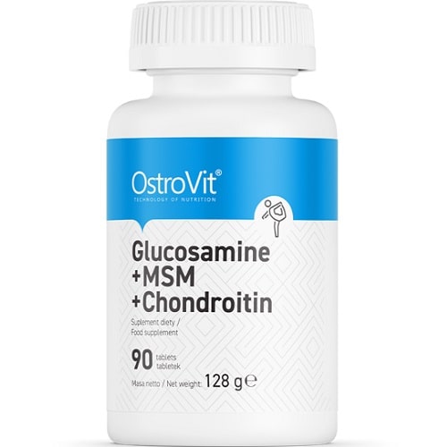 OstroVit Glucosamine + MSM + Chondroitin - 90 Tabs