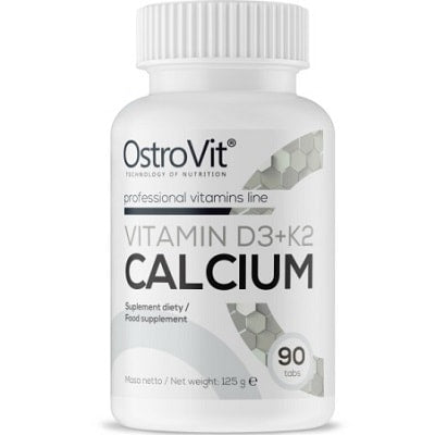 OstroVit Vitamin D3 + K2 Calcium - 90 Tabs