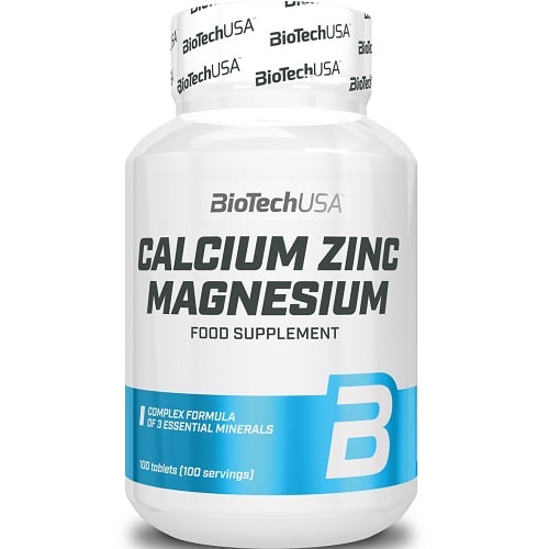 Biotech Usa Calcium Zinc Magnesium - 100 Tabs