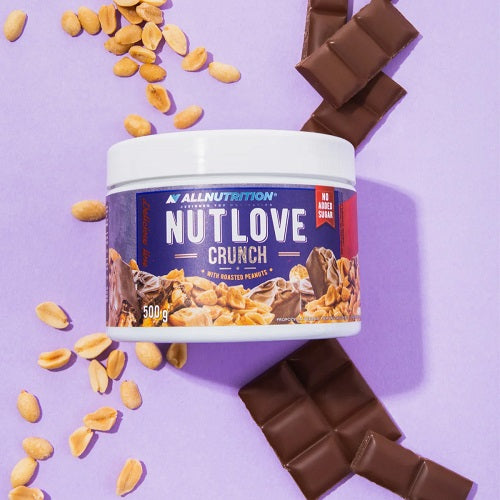 Allnutrition NUTLOVE Crunch - 500 g Chocolate With Crunchy Peanuts