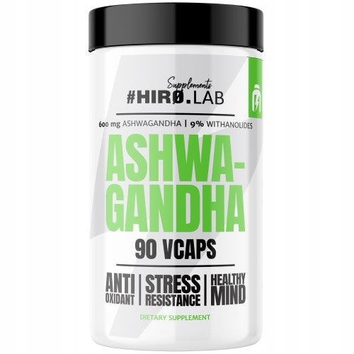 Hiro Lab Ashwagandha 600 mg 90 Veg Capsules