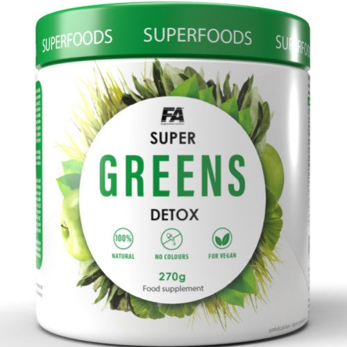 FA Nutrition Super Greens Detox - 30 Servings Natural