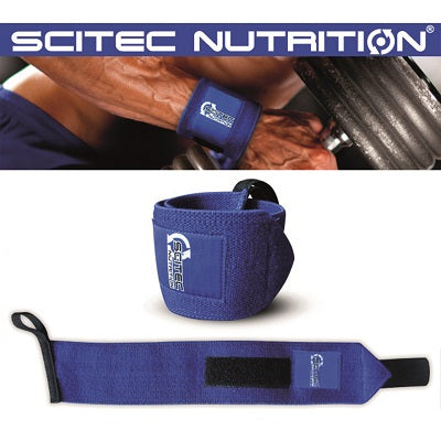 Scitec Nutrition Wrist Wraps - 2 pcs - Blue