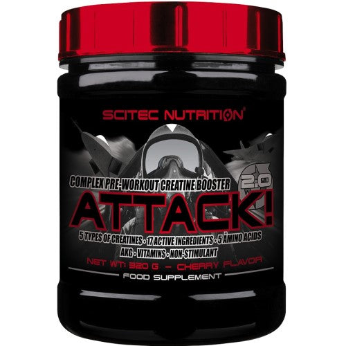 Scitec Nutrition Attack 2.0 - 320 g