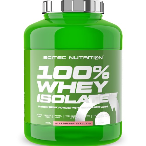 Scitec Nutrition 100% Whey Isolate 2000 g + FREE SHAKER