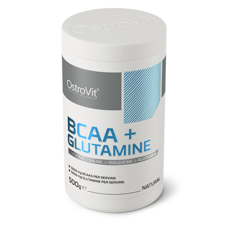 OstroVit BCAA + Glutamine - 500 g Unflavoured