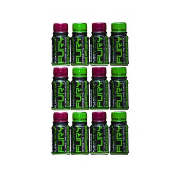 Flexi Nutrition Fury Pre-Workout Shot - 60 ml (Pack of 12)