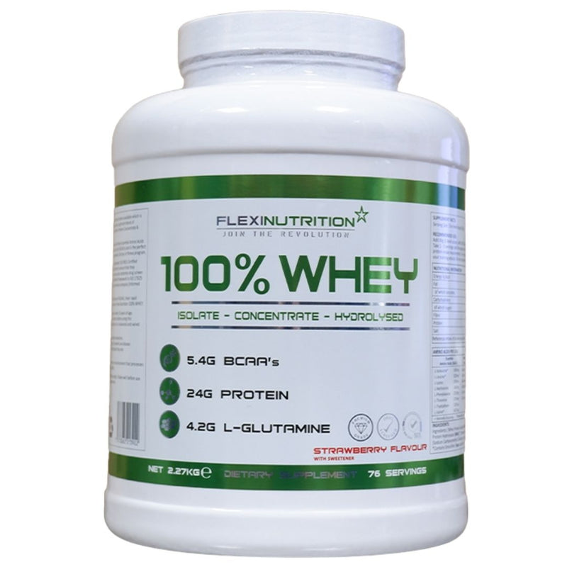 Flexi Nutrition 100% Whey Protein 2.27kg