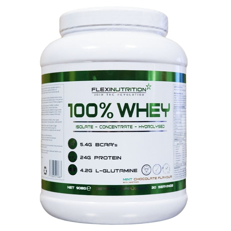 Flexi Nutrition 100% Whey Protein 908g