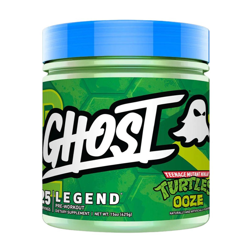 Ghost Legend Pre Workout 375g 25 Servings Teenage Mutant Ninja Turtles Ooze LIMITED EDITION