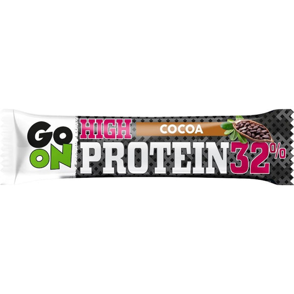 Go On Nutrition 32% High Protein Cocoa Bar 50g (Pack of 10)