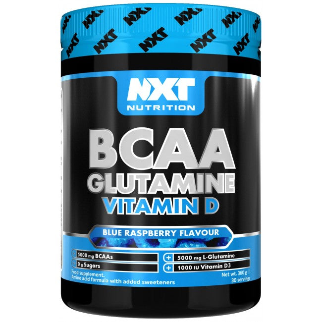 NXT Nutrition BCAA, Glutamine & Vitamin D, 30 Servings