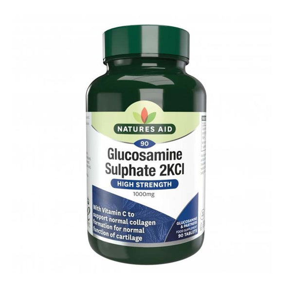 Natures Aid Glucosamine Sulphate 2KCL 1000mg With Vitamin C 90 capsules