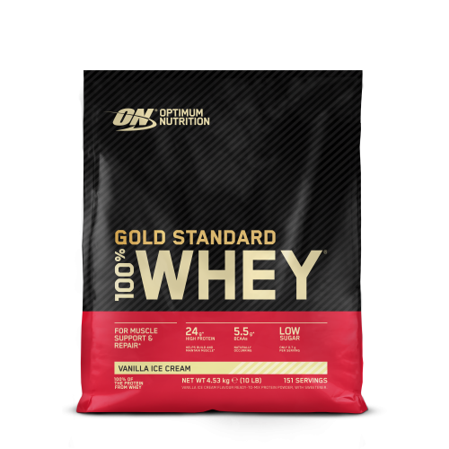 Optimum Nutrition Gold Standard 100% Whey Protein 4.53kg Vanilla Ice Cream