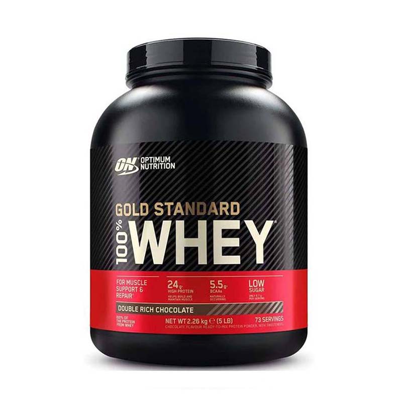 Optimum Nutrition Gold Standard 100% Whey Protein 2.27kg + FREE SHAKER