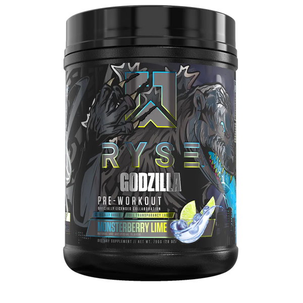 Ryse Supps Godzilla Pre Workout - 40 Servings Monsterberry Lime