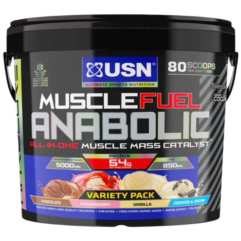 USN Muscle Fuel Anabolic All-In-One Muscle Mass Catalyst - 4000 g 80 Scoops