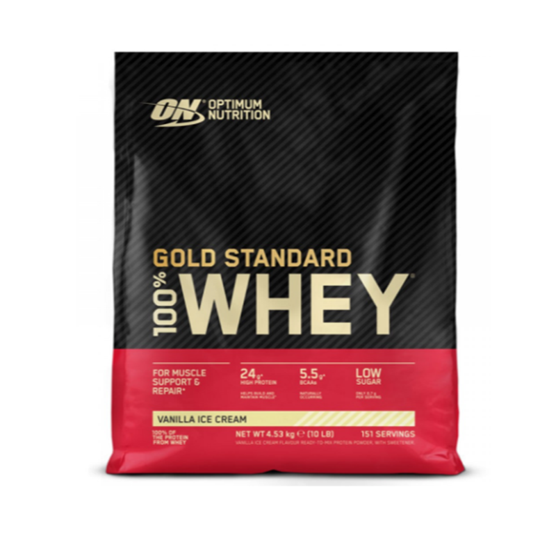 Optimum Nutrition Gold Standard 100% Whey Protein 4.53kg 