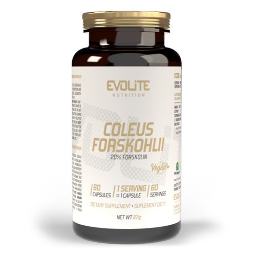 Evolite Coleus Forskohlii 200mg - 60 Caps Evolite Coleus Forskohlii 200mg - 60 Caps