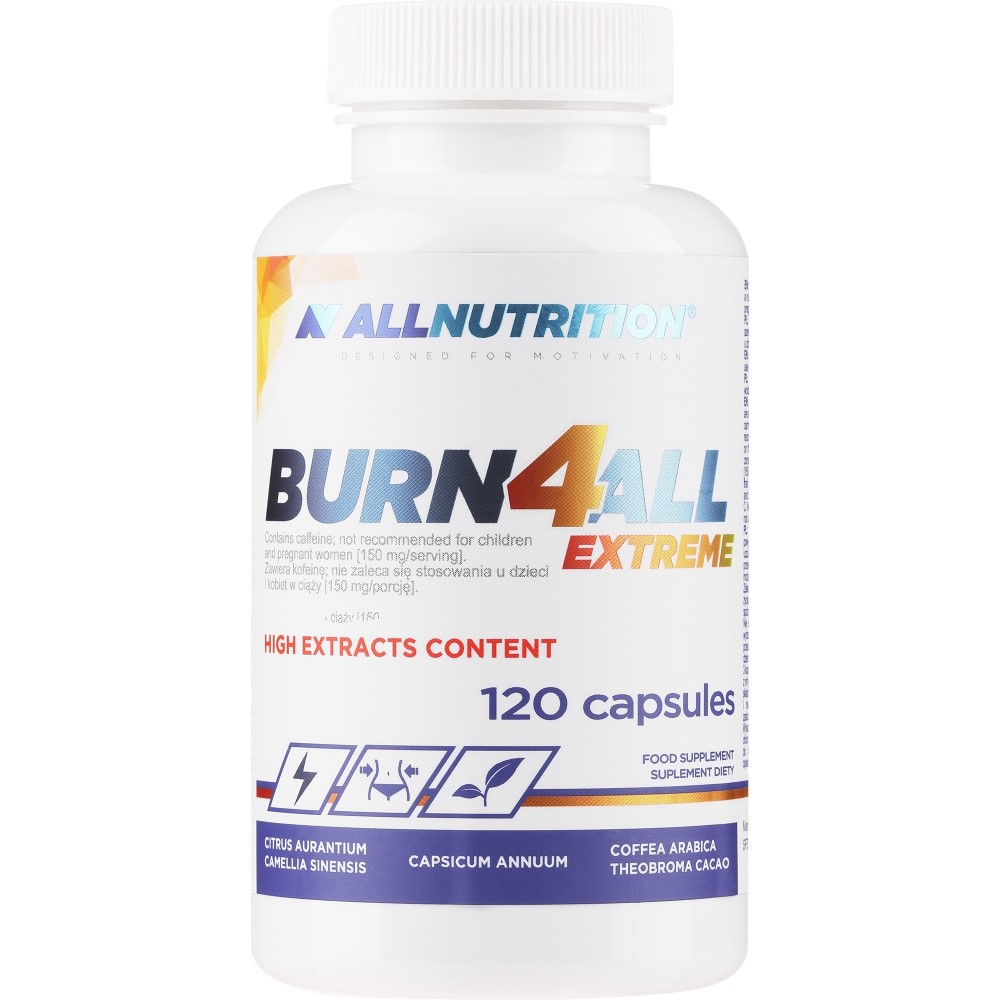 Allnutrition Burn4All Extreme - 120 Caps Allnutrition Burn4All Extreme - 120 Caps