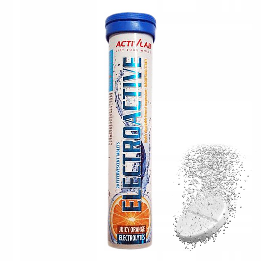 ActivLab Electroactive - 20 Effervescent Tabs Orange ActivLab Electroactive - 20 Effervescent Tabs Orange