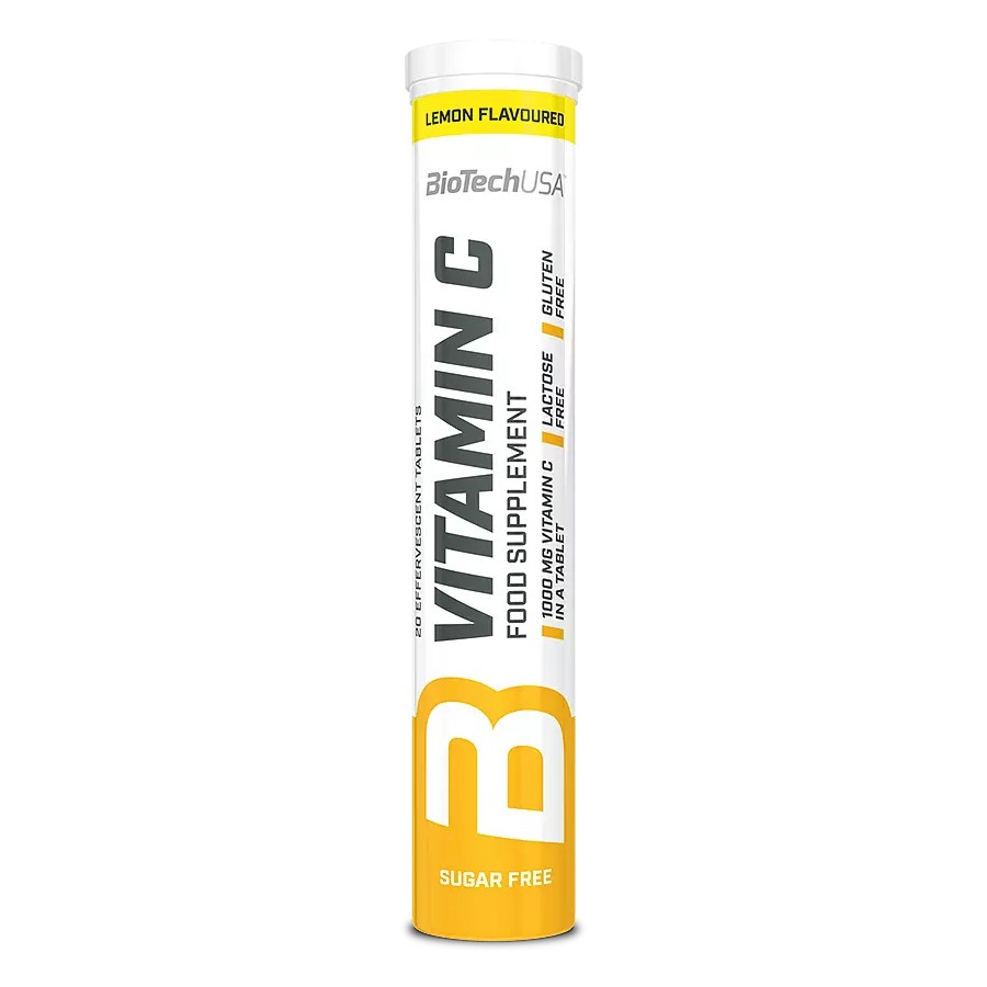 Biotech Usa Vitamin C - 20 Effervescent Tabs Lemon Biotech Usa Vitamin C - 20 Effervescent Tabs Lemon