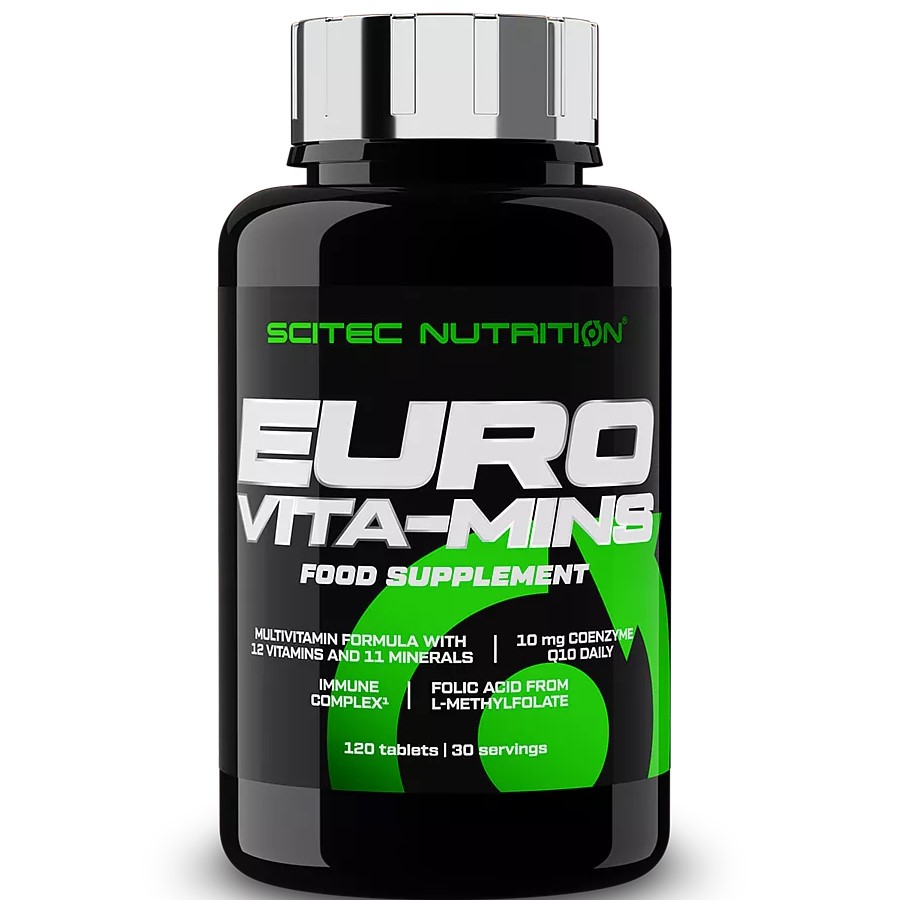 Scitec Nutrition Euro Vita-Mins - 120 Tabs