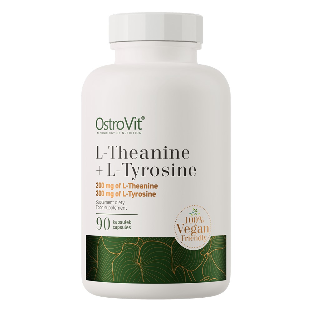 OstroVit L-Theanine + L-Tyrosine Vege - 90 Caps OstroVit L-Theanine + L-Tyrosine Vege - 90 Caps