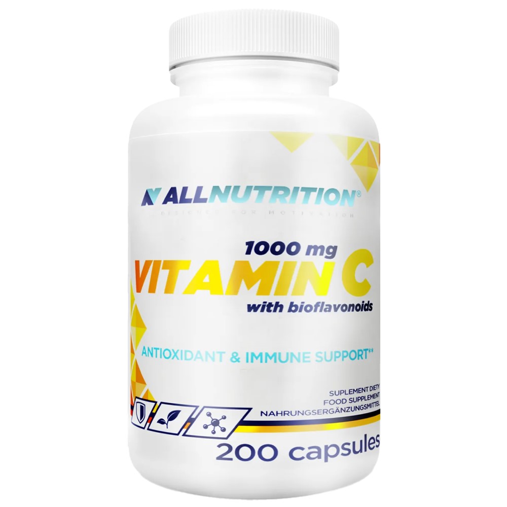 Allnutrition Vitamin C 1000 with Bioflavonoids - 200 Caps Allnutrition Vitamin C 1000 with Bioflavonoids - 200 Caps