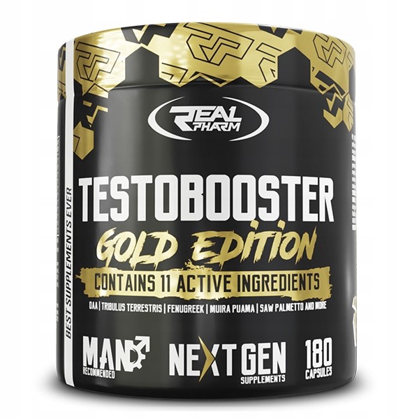 Real Pharm Testobooster Gold Edition - 180 Caps