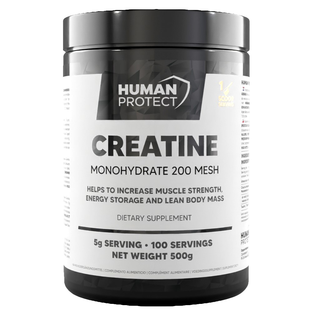 Human Protect Creatine Monohydrate - 500g Unflavoured