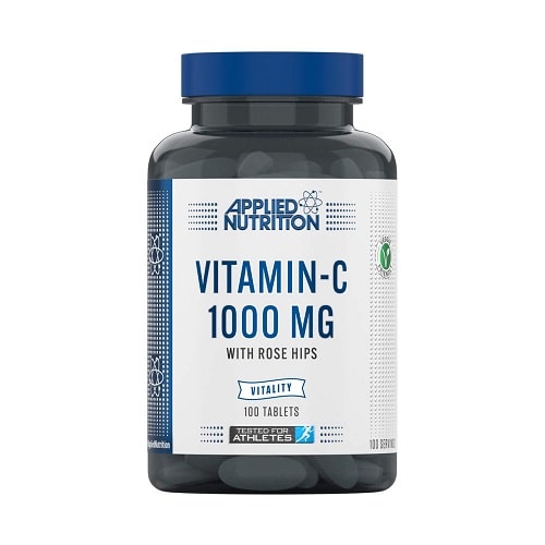 Applied Nutrition Vitamin C with Rose Hips 1000mg - 100 Tabs Applied Nutrition Vitamin C with Rose Hips 1000mg - 100 Tabs