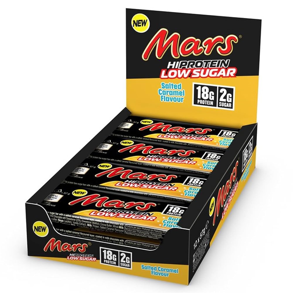 Mars Hi-Protein Low Sugar Bar - 57g (Box of 12)
