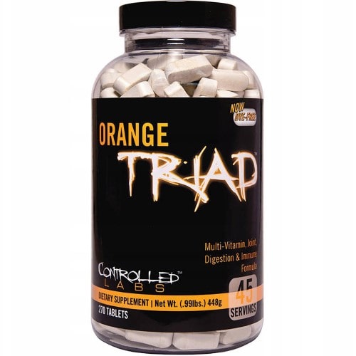 Controlled Labs Orange Triad - 270 Tabs Controlled Labs Orange Triad - 270 Tabs