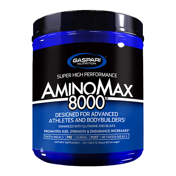 Gaspari Nutrition Amino Max 8000 - 325 Tabs Gaspari Nutrition Amino Max 8000 - 325 Tabs