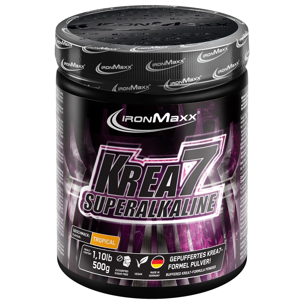 Ironmaxx Krea7 Superalkaline Powder - 500g Ironmaxx Krea7 Superalkaline Powder - 500g