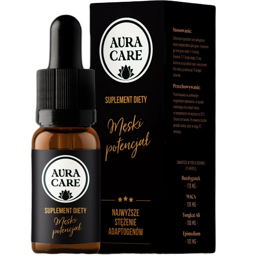 AuraCare Male Potential Extract Drops - 15ml