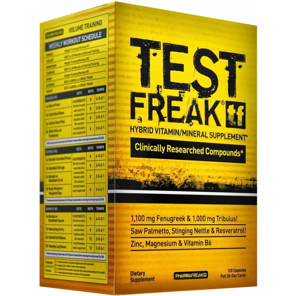 Pharma Freak Test Freak - 120 Caps