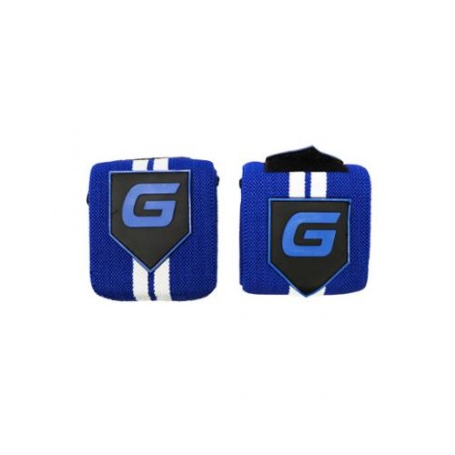 Gaspari Nutrition Wrist Wraps RL - 2pcs Blue/White