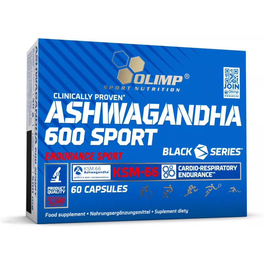 Olimp Ashwagandha 600 Sport KSM-66 - 60 Caps Olimp Ashwagandha 600 Sport KSM-66 - 60 Caps