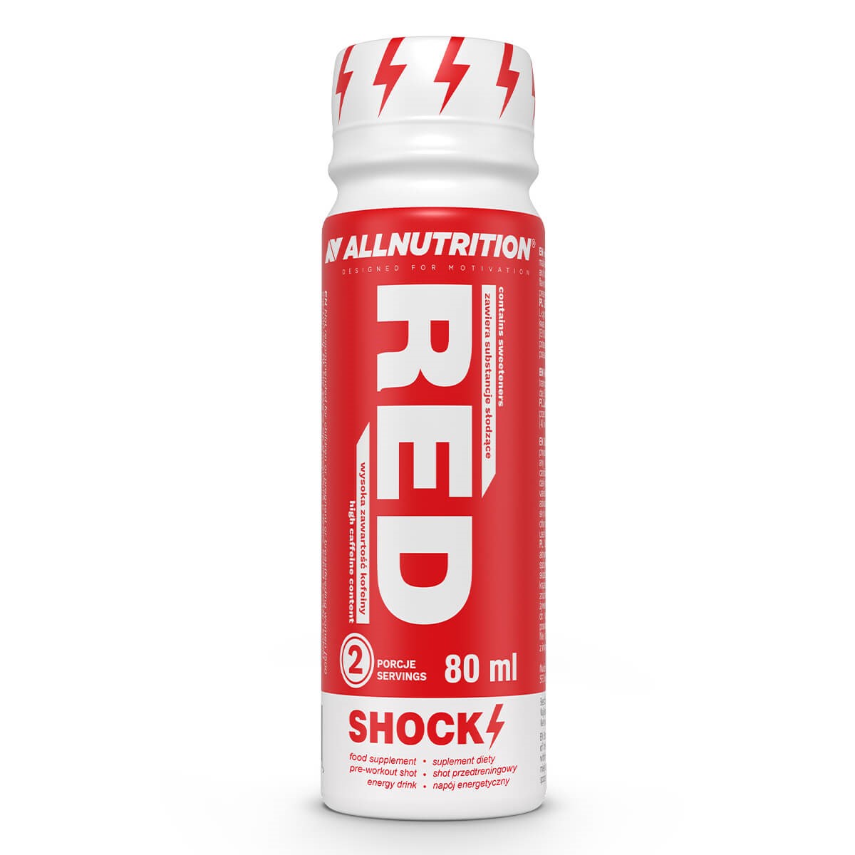 Allnutrition Redshock - 80ml (Set of 12) Allnutrition Redshock - 80ml (Set of 12)